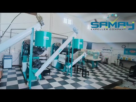 Sunflower Fully Automatic Oil Mill Machine