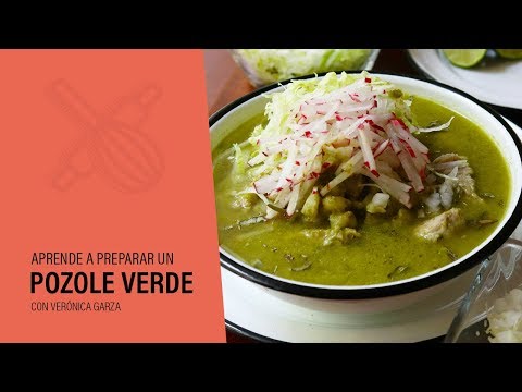 Receta POZOLE VERDE