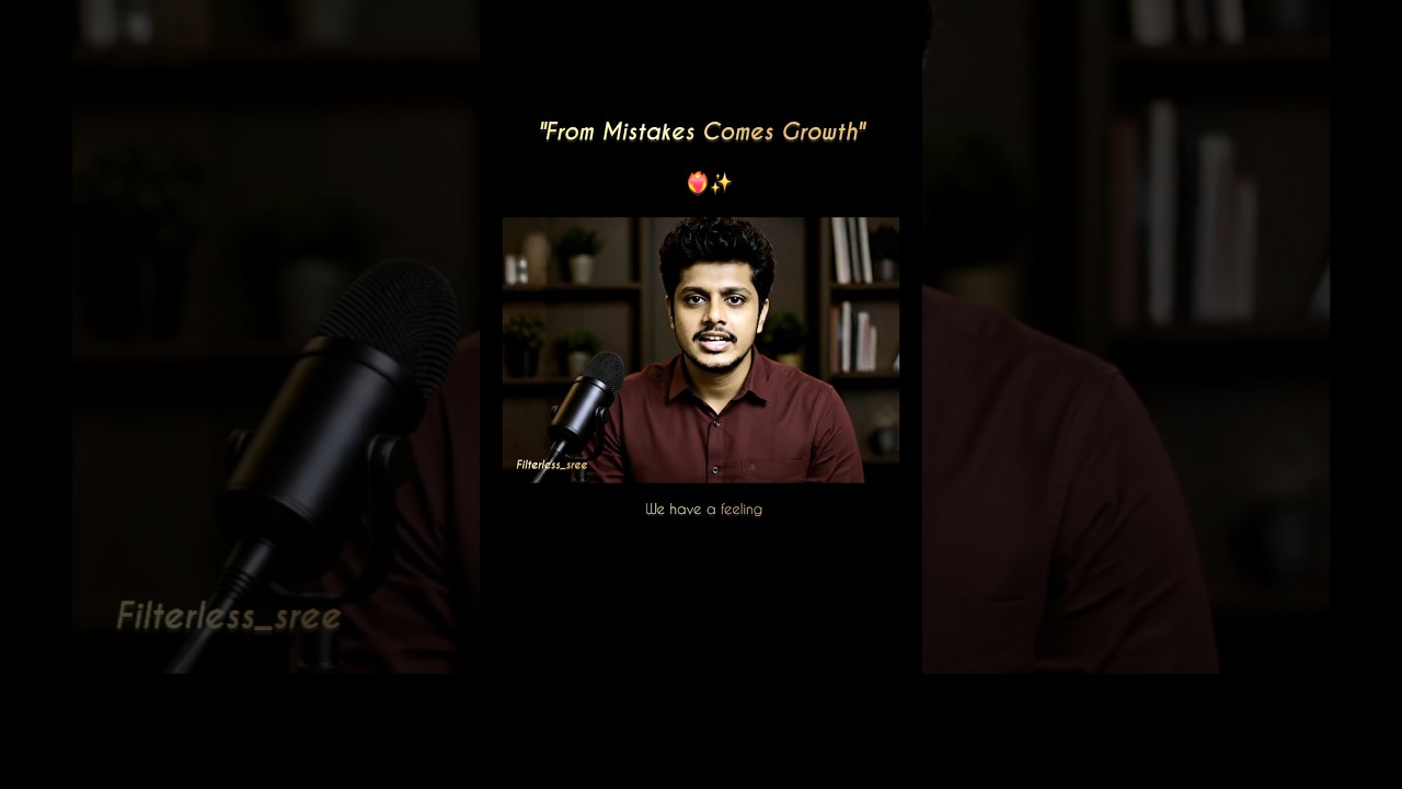 Every mistake is a lesson, not a loss.Fall. Learn. Rise stronger. #shortsviral #youtubeshorts