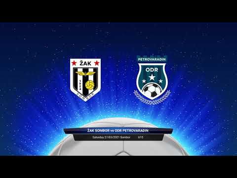 FK ŽAK SOMBOR vs FK ODR (U15/2006)