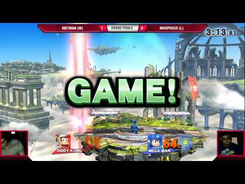Morpheus (Mega Man, Cloud) vs 8BitMan (ROB,Diddy) 2/15/18