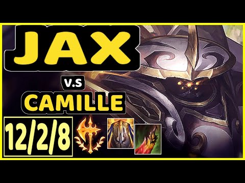 ALOIS (JAX) vs CAMILLE - 12/2/8 KDA TOP CHALLENGER GAMEPLAY - EUW