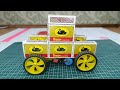 Diy Best Matchbox RC 3D Mechanical Car At Home How To Make Geared Power Speed Rc Modal Car