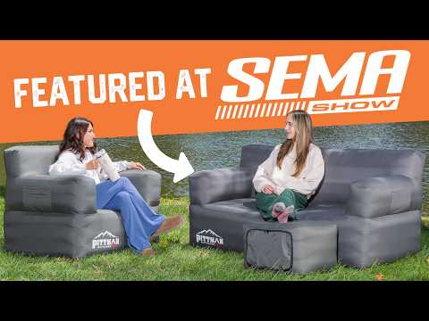 This Camping Couch Was Featured at SEMA | Pittman Outdoor's Inflatable Couch Set Product Review