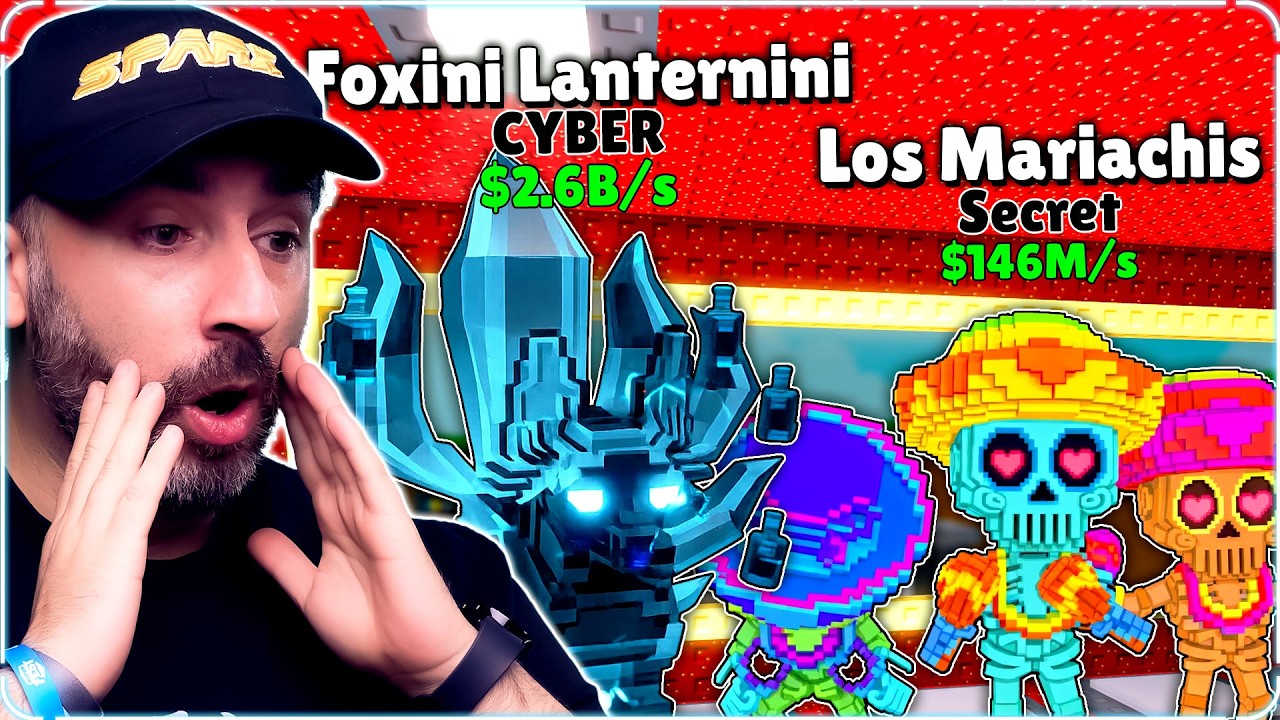 NUOVA MUTAZIONE CYBER e LOS MARIACHIS su Steal a Brainrot!  - Roblox ITA