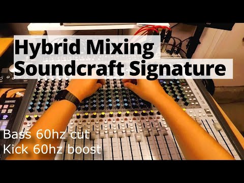 Hybrid Mixing (GoPro POV) | Soundcraft Signature 22 MTK