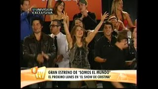 Thalia - Somos El Mundo 25 Por Haiti - Behind the Scenes - Escandalo TV
