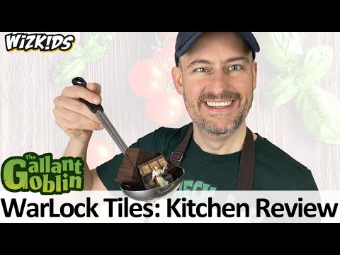 WarLock Tiles: Kitchen - WizKids 4D Settings Prepainted Minis Terrain