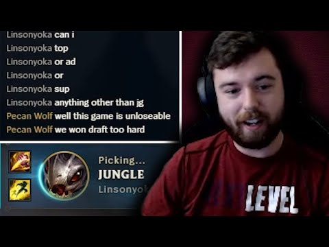 My jungler locked in Kog'Maw. No one dodged. It's fine, I can Graves mid.