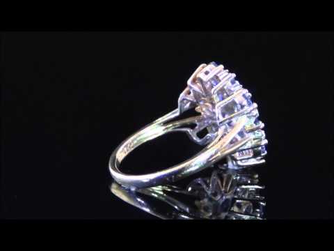Huge natural Tanzanite ring
