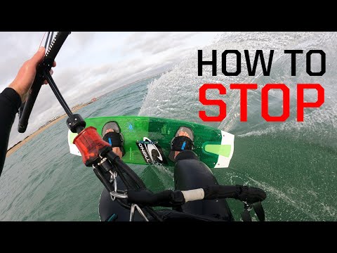 How to slow down / stop kitesurfing