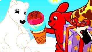Best Food Games for Kids with Lego Duplo Ice Cream & Zoo Animals - Educational Video for Children