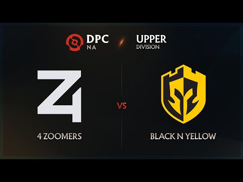 4 Zoomers vs Black N Yellow Game 1 - DPC NA League: Upper Division w/ Lyrical, Trent & Szabo666