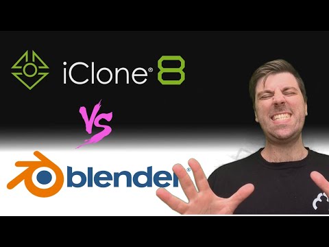 iClone8 vs Blender Animation Controls