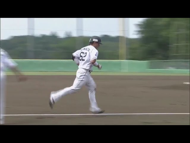 【ファーム】ライオンズ・駒月 センターへソロホームランで勝ち越し!! 2017/8/19 L-M(ファーム)