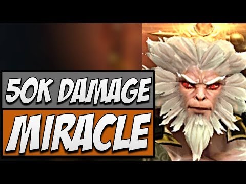 Miracle Dota - Monkey King with 50K DMG | Dota 2 Pro Gameplay ROAD TO TI11