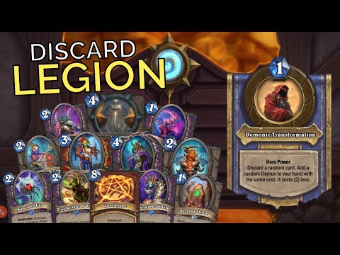 12 WINS! The Discard Legion is UNREAL! | Hearthstone Duels