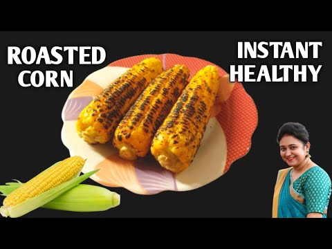 How To Make Grilled Corn On The Cob In Oven | Lemon & Pepper Sweetcorn In Oven