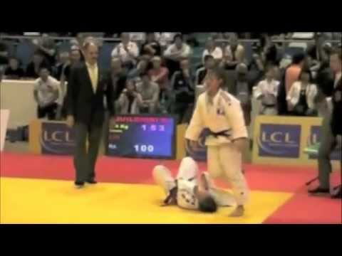 GRANDJEAN vs QUILGHILI - JUDO FINALE CHAMPIONNAT DE FRANCE 2012 -44kg