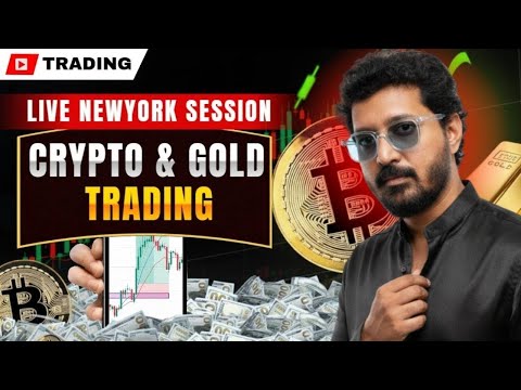 LIVE Crypto Trading | Gold & Bitcoin & Altcoins | (BTC ETH) | live btc trading | crypto