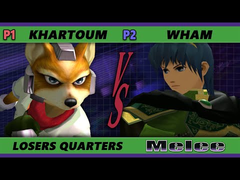 S@X 445 Losers Quarters - Khartoum (Fox) Vs. Wham (Jigglypuff, Marth) Smash Melee - SSBM
