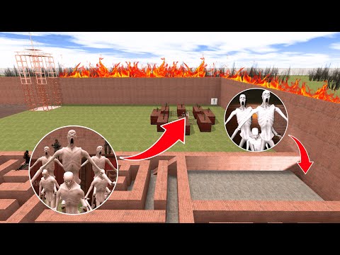 SCP-096 VS THE GHOST SQUAD — CAN THEY ESCAPE THE MAZE? - In Garry's Mod