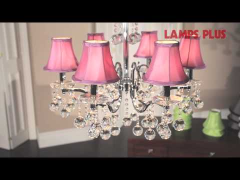 Simple & affordable chandelier makeovers with shades
