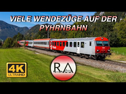 Viele Wendezüge auf der Pyhrnbahn 4k