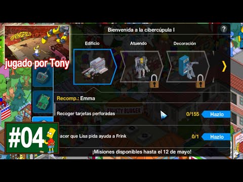 Los Simpson Springfield "Robots'21: Cap. 4 - Bienvenida a la Cibercúpula" por Tony