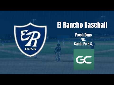 PR Dons Frosh Baseball vs. Santa Fe H.S. 3/18/2026