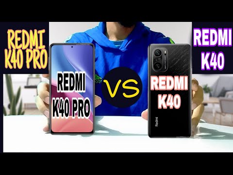 REDMI K40 VS REDMI K40 PRO