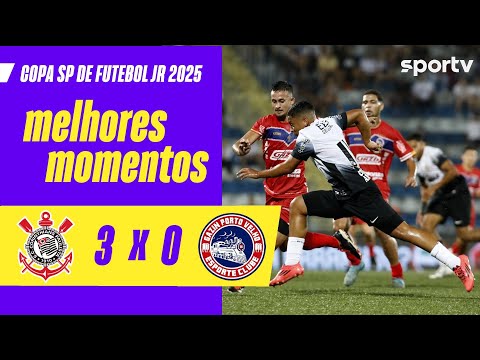 Gols e lances de Corinthians x Gazin