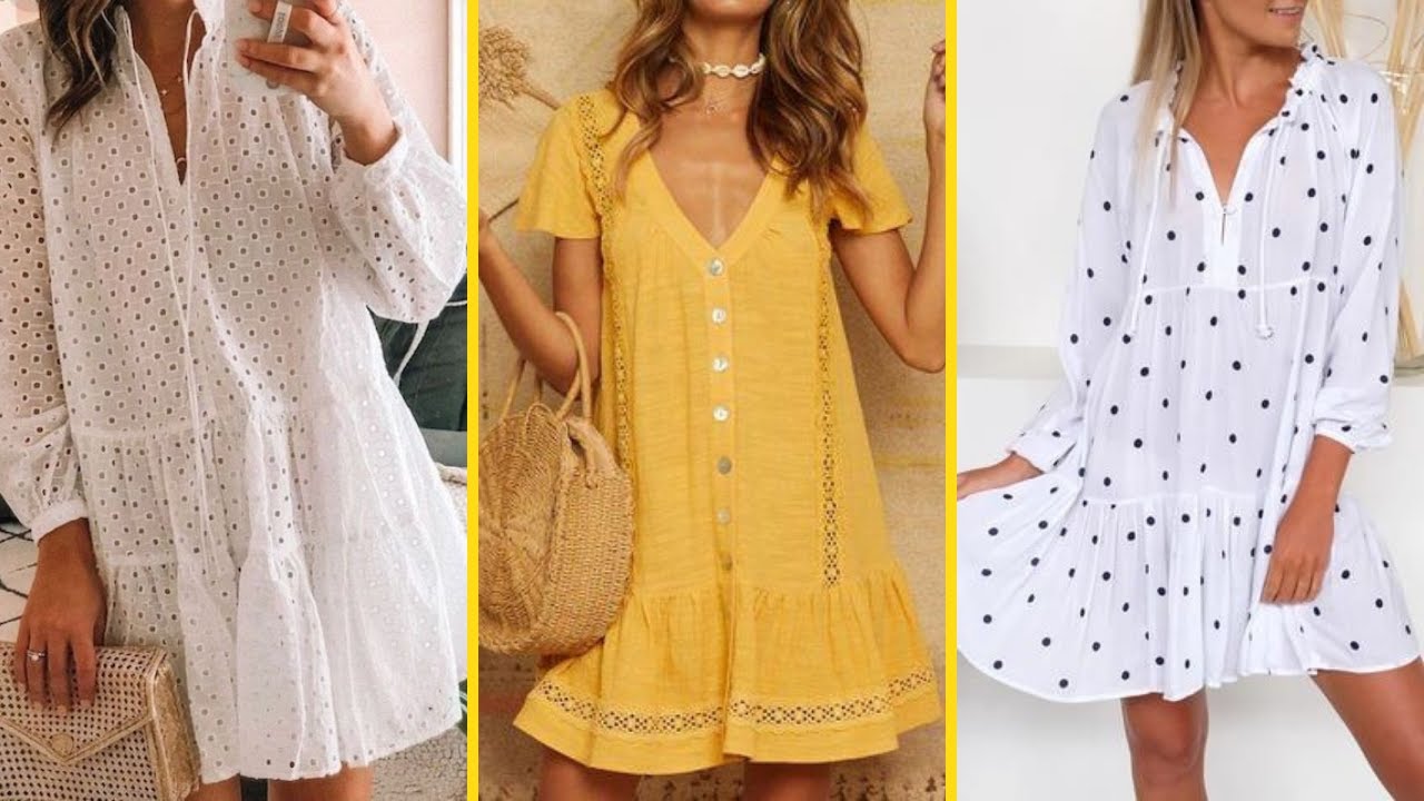 MODELOS DE VESTIDOS SOLTINHOS [INSPIRAÇÃO] #005