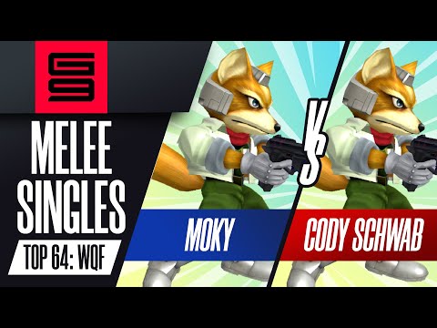 moky (Fox) vs Cody Schwab (Fox) - Melee Singles Top 64: Winners Quarter-Final  - Genesis 9