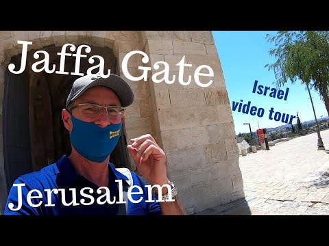 Vídeo tour pela Cidade Velha de Jerusalém, Jaffa Gate