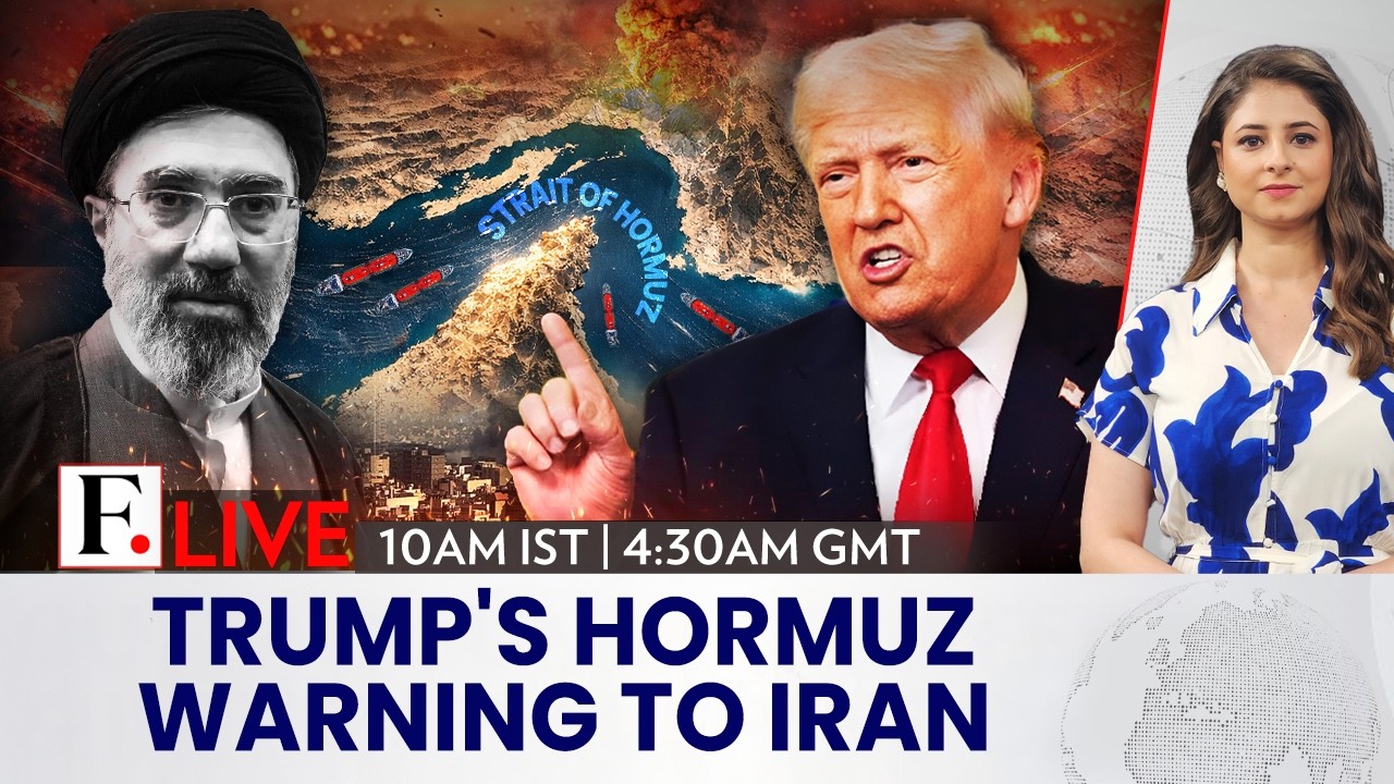 LIVE: Trump Warns Iran Over Strait of Hormuz Tanker Toll Move | Firstpost Live | N18G