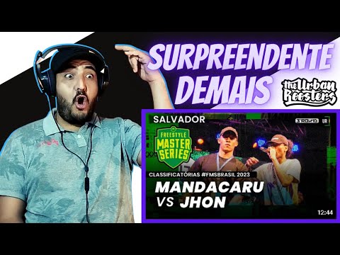 MANDACARU (CE) X JHON (DF) | #FMSBRASIL2023 - Classificatórias(BA) 1 fase | URBAN ROOSTERS BR |REACT