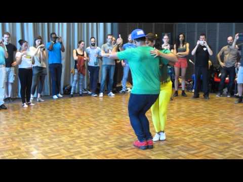 2016 04 09 - Samba Maniacos Lyon - workshops - 2 - Kadu & Viviane