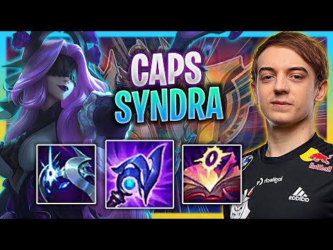 CAPS IS SO CLEAN WITH SYNDRA! | G2 Caps Plays Syndra Mid vs Ekko!  Season 2023