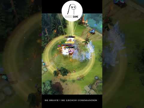 - Be brave  Be #legioncommander  ----  #triplekill #ranked #game #dota #dota2 #gaming