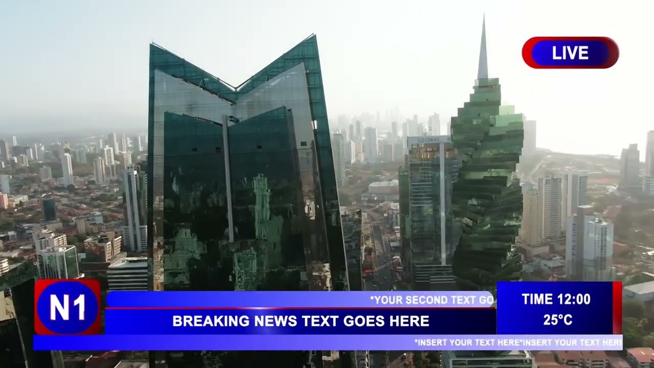 Breaking News Lower Thirds Pack