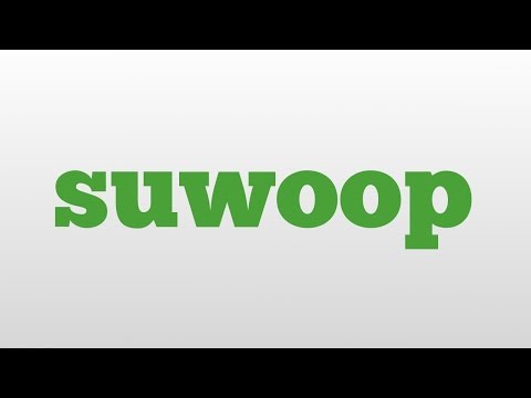 suwoop meaning and pronunciation