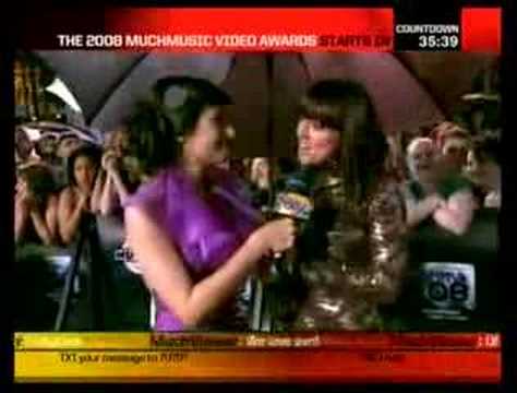 Melanie C -Much Music Awards 2008- interview