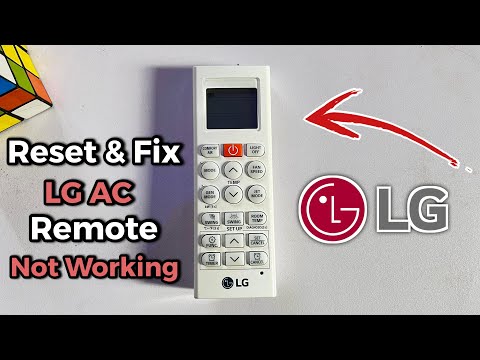 How to Reset LG AC Remote - Fix Remote Issues