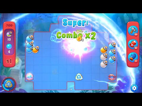Fishdom 7100 Hard Level - 13 moves - NO BooSTERS