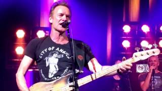 Sting Live I'm So Happy I Can't Stop Crying Uptown Theatre Kansas City MO 57th &amp; 8th Tour 2/16/2017