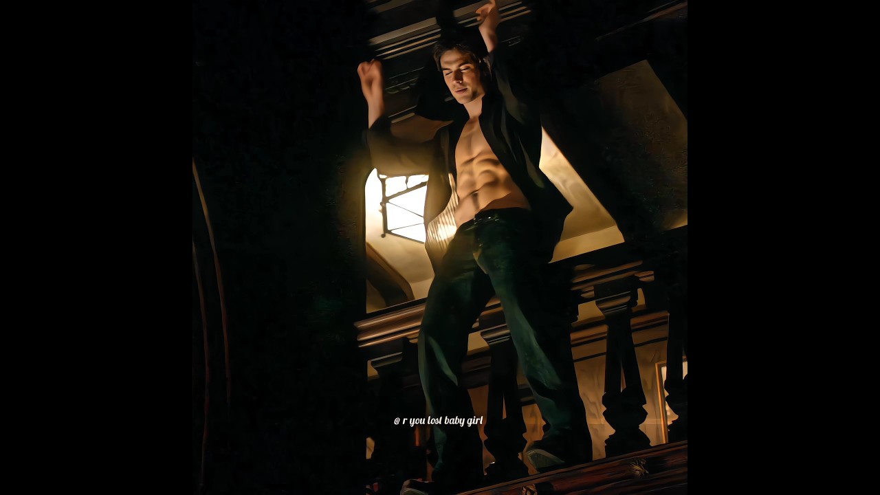 Damon's dance 🔥 | The vampire diaries 🖤 #damonsalvatore #thevampirediaries #edit #explorepage