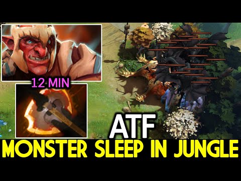 ATF [Troll Warlord] 12 Min Battle Fury Monster Sleep in Jungle Dota 2