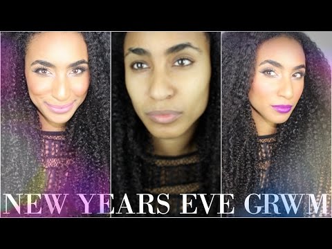 New Years Eve Champagne smokey eye and nude or vampy lips Video