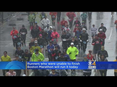 Runners To Complete Boston Marathon Course On Sunday